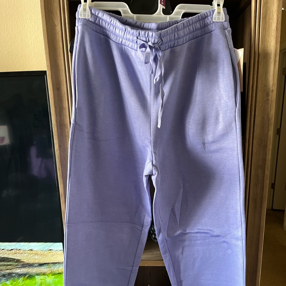 Lavender joggers large